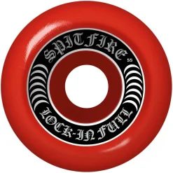 Spitfire Formula Four 99d Red Lock In Full Skateboard Wheels- Wheels