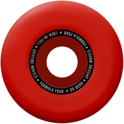Spitfire Formula Four 99d Red Lock In Full Skateboard Wheels- Wheels
