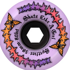 Spitfire 80HD Conical Full Skate Like A Girl Evolution Skateboard Wheels- Wheels