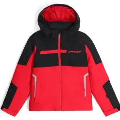 Spyder Challenger Jacket - Boys'-Kids Kids Jackets|Boys Snow Clothing