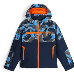 Spyder Challenger Jacket - Boys'-Kids Kids Jackets|Boys Snow Clothing