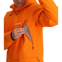 Spyder Field Jacket - Men's- Snow Clothing|Insulated & Puffer Jackets