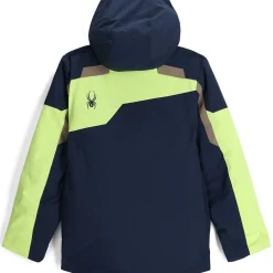Spyder Leader Jacket - Boys'-Kids Kids Jackets|Boys Snow Clothing
