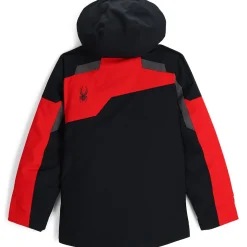 Spyder Leader Jacket - Boys'-Kids Kids Jackets|Boys Snow Clothing