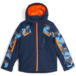 Spyder Leader Jacket - Boys'-Kids Kids Jackets|Boys Snow Clothing