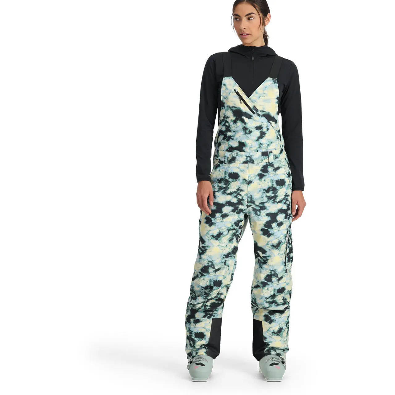 Spyder Terrain Bibs - Women's-Women Snow Clothing|Snowboard Pants & Bibs