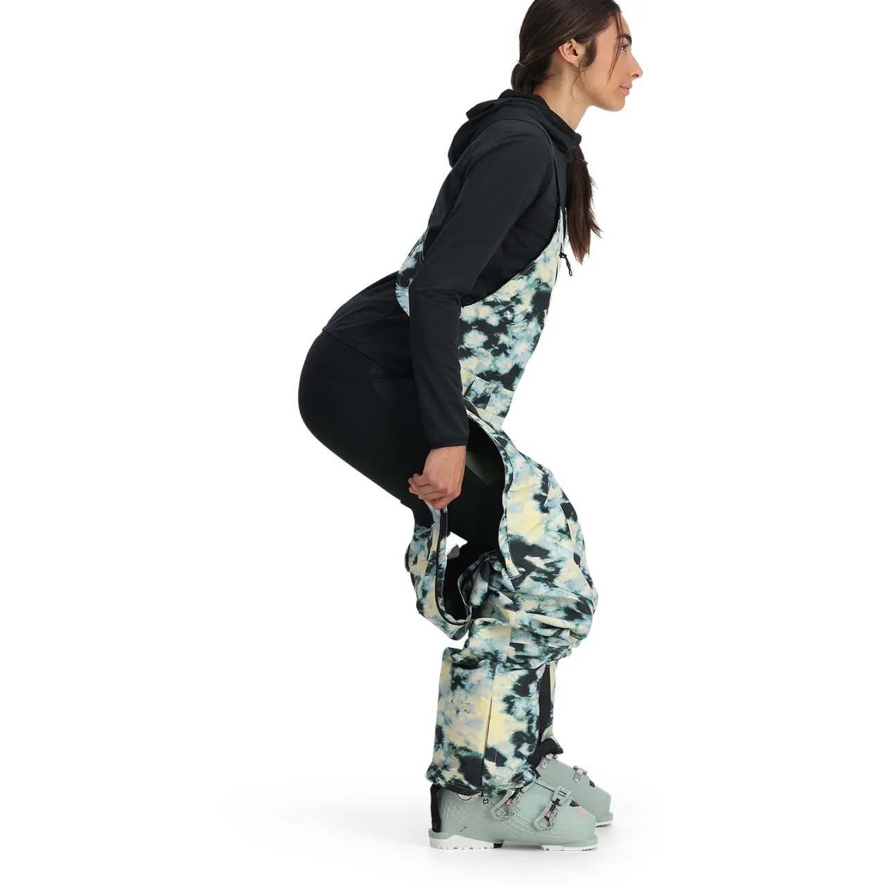 Spyder Terrain Bibs - Women's-Women Snow Clothing|Snowboard Pants & Bibs