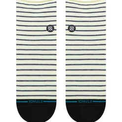 Stance Blue Fade Quarter Socks - Women's-Women Socks