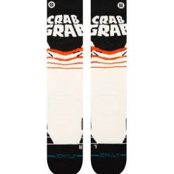 Stance Crab Grab Mid Poly Snow Socks- Socks|Ski Socks