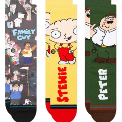 Stance Family Values 3-Pack Socks-Women Socks|Socks