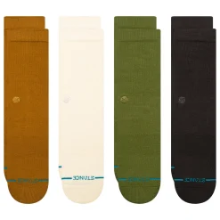 Stance Icon Crew 4 Pack Socks-Women Socks|Socks