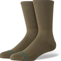 Stance Icon Organic Crew Socks-Women Socks|Socks