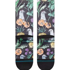 Stance Just Flocked Socks-Women Socks|Socks