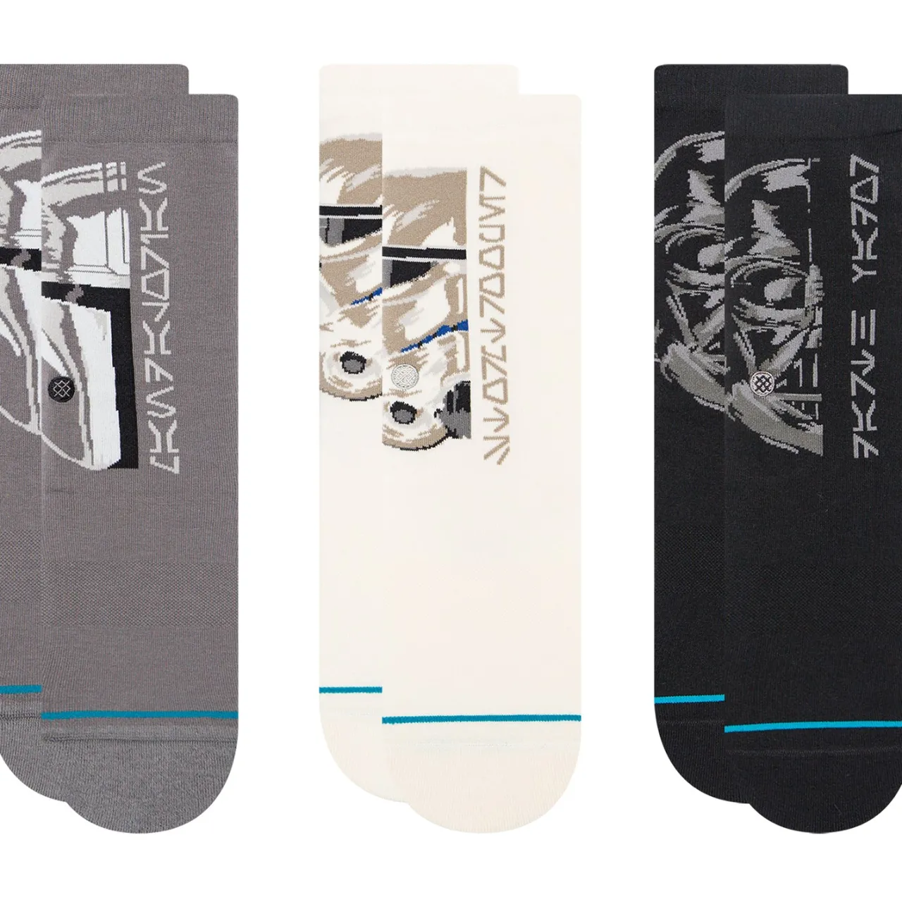 Stance Trilogy 3-Pack Socks - Kids'-Kids Kids 4T - 16