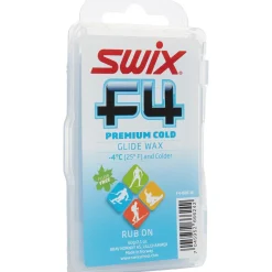 SWIX F4-60C-N Glidewax Cold 60g w/cork- Wax, Tuning & Tools|Wax, Tuning & Tools