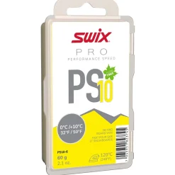 SWIX PS10 Yellow Wax 60g- Wax, Tuning & Tools|Wax, Tuning & Tools