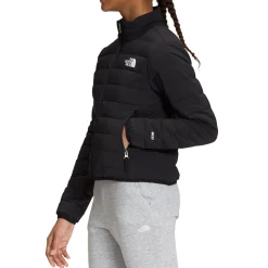 The North Face Belleview Stretch Down Jacket - Girls'-Kids Kids Jackets|Girls Snow Clothing