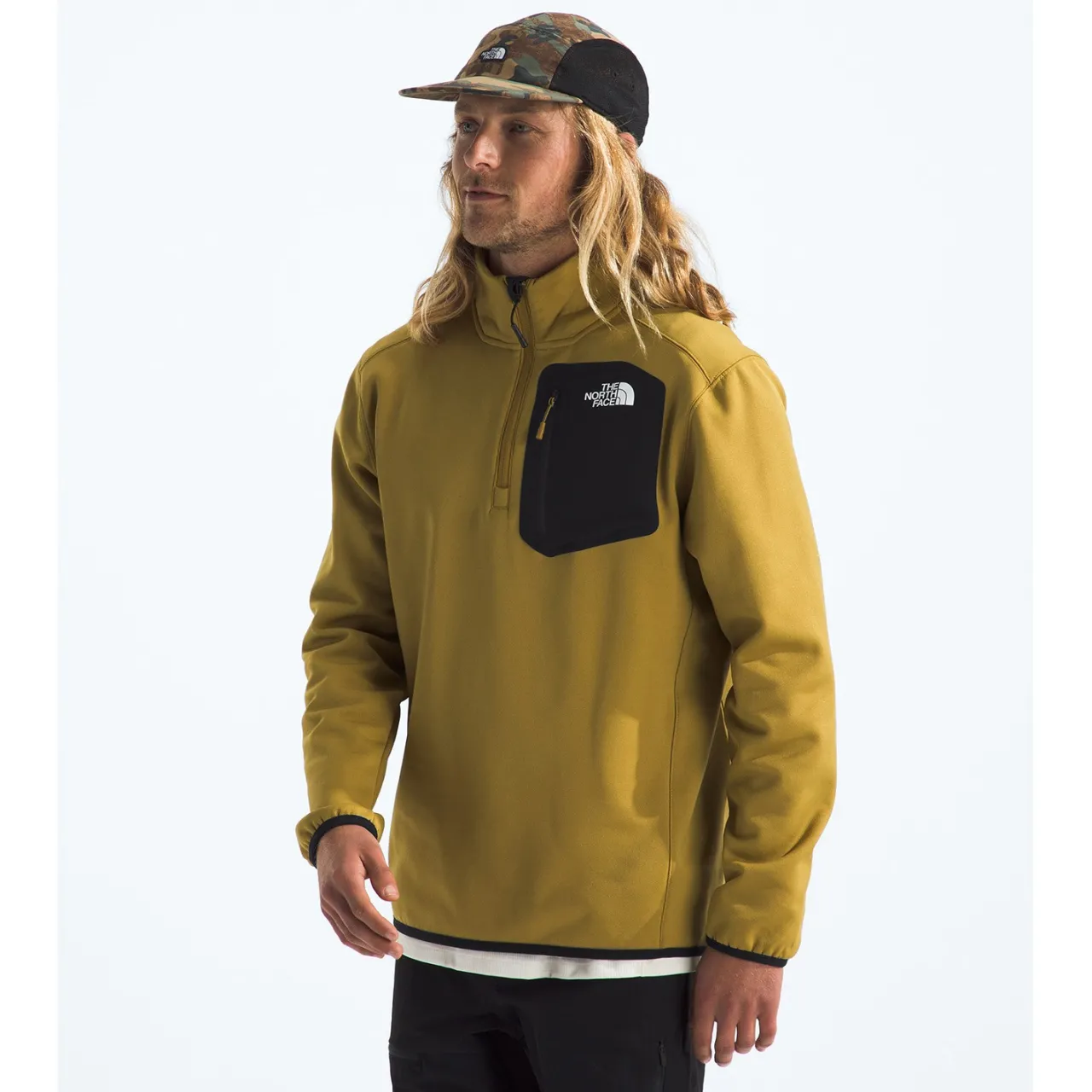 The North Face Crest 1/4 Zip Top - Men's- Casual Clothing|Snow Clothing