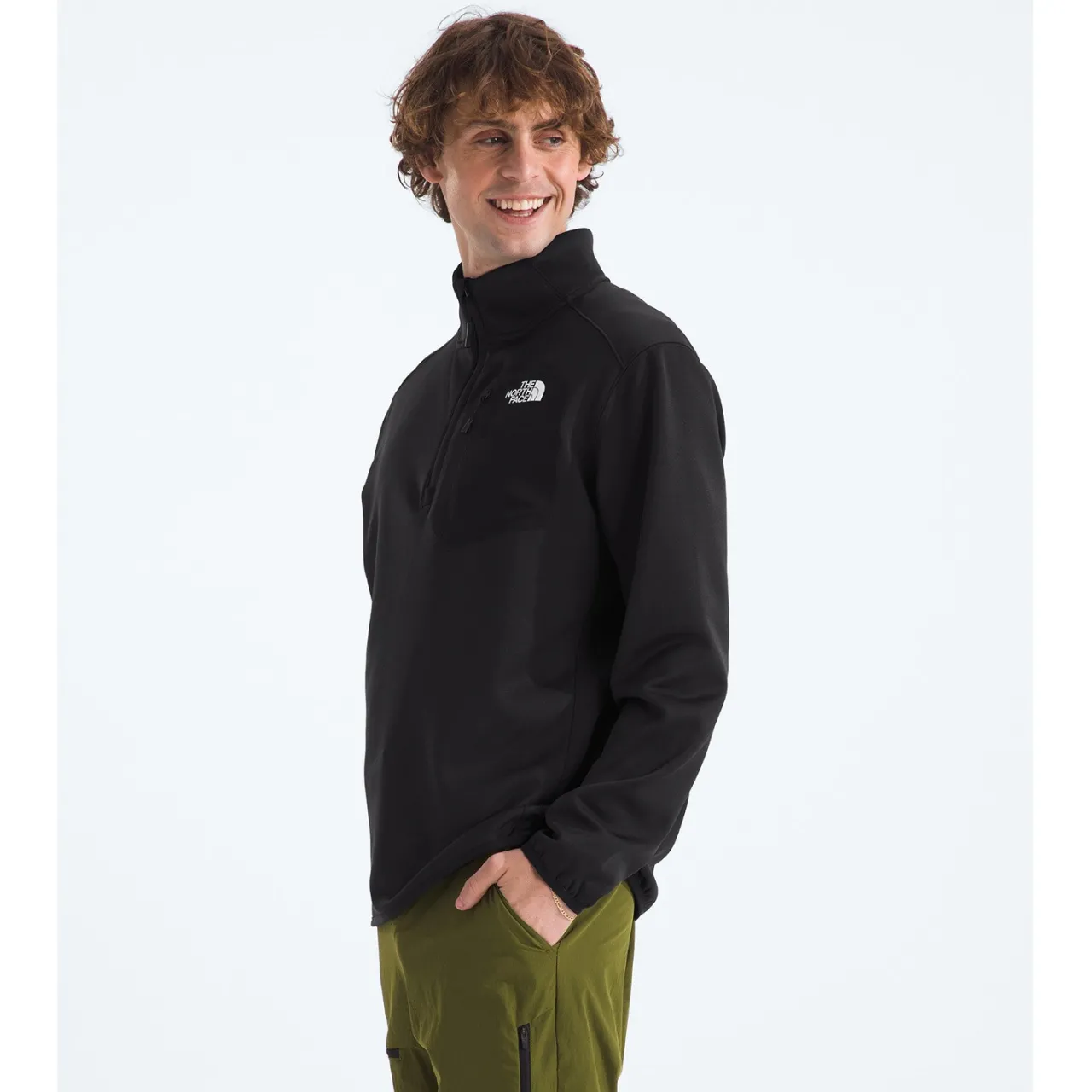 The North Face Crest 1/4 Zip Top - Men's- Casual Clothing|Snow Clothing
