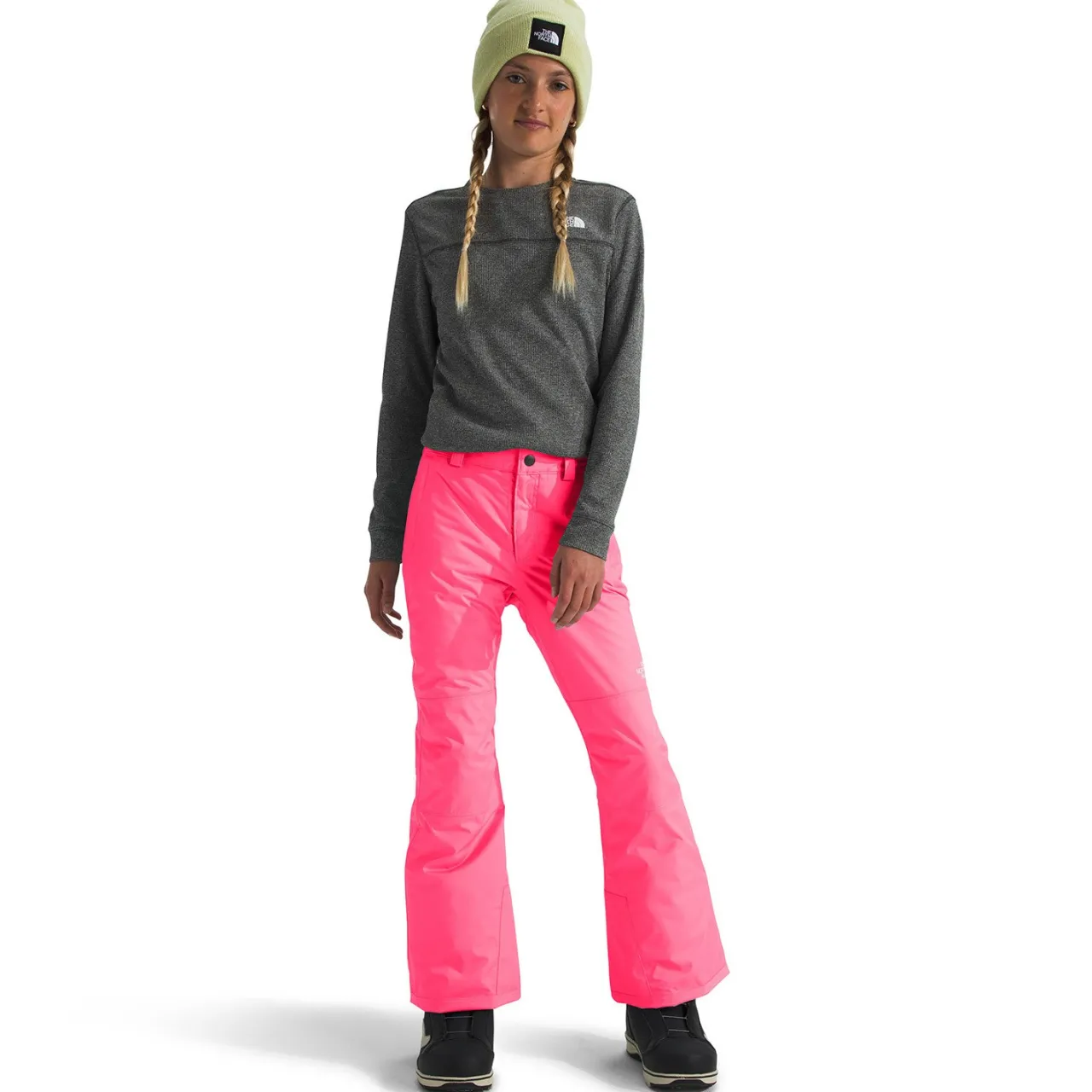The North Face Freedom Insulated Pants - Girls'-Kids Girls Snow Clothing|Kids Snow Clothing