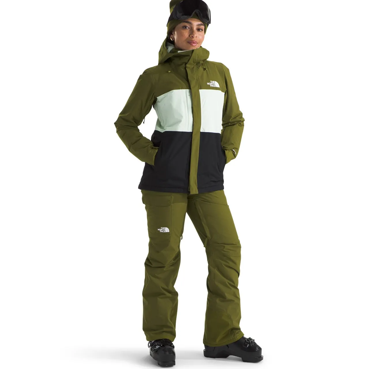 The North Face Freedom Insulated Short Bibs - Women's-Women Short|Snow Clothing