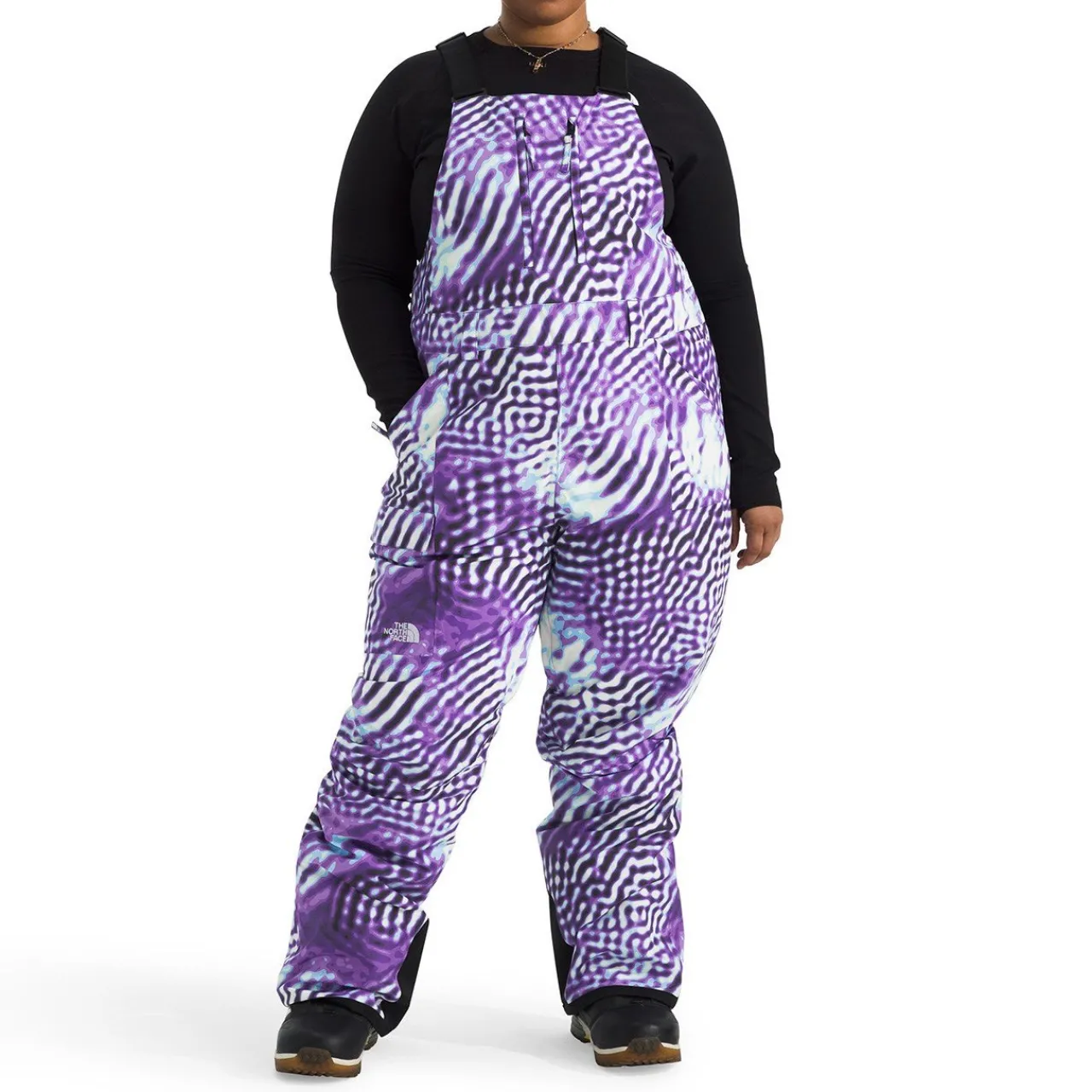 The North Face Freedom Insulated Plus Short Bibs - Women's-Women Short|Plus