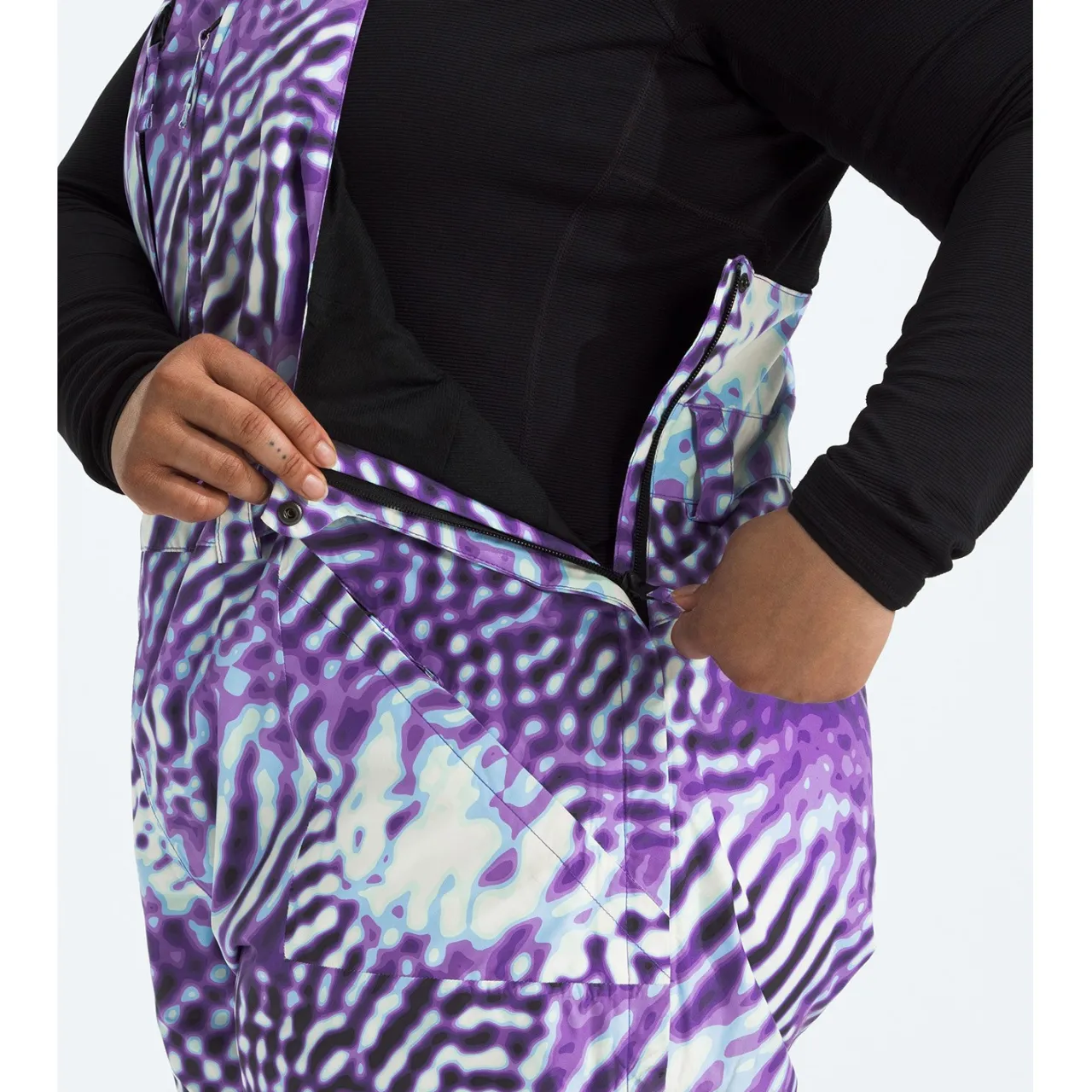 The North Face Freedom Insulated Plus Short Bibs - Women's-Women Short|Plus