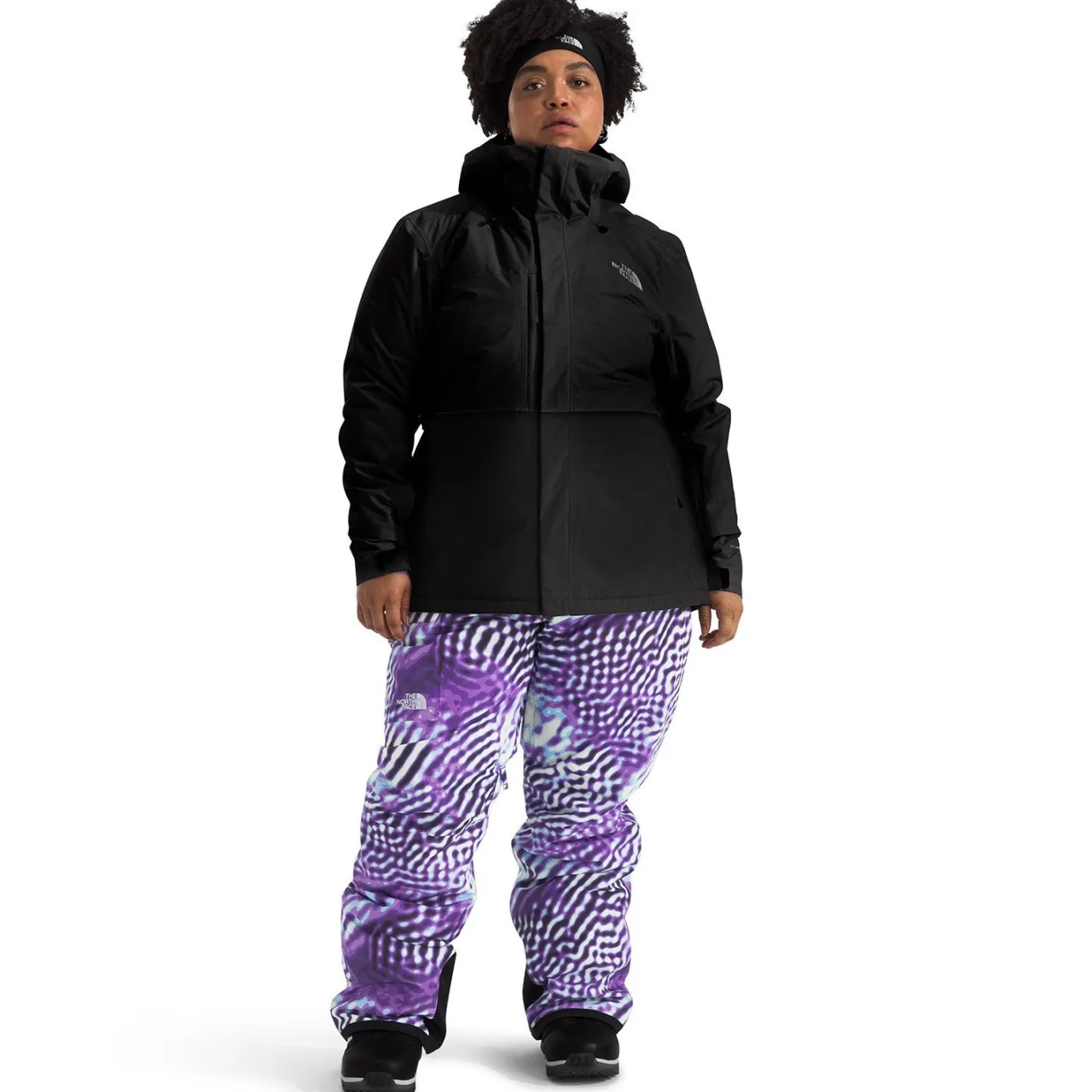 The North Face Freedom Insulated Plus Short Bibs - Women's-Women Short|Plus