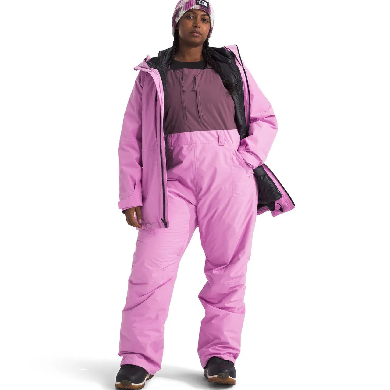 The North Face Freedom Insulated Plus Short Bibs - Women's-Women Short|Plus