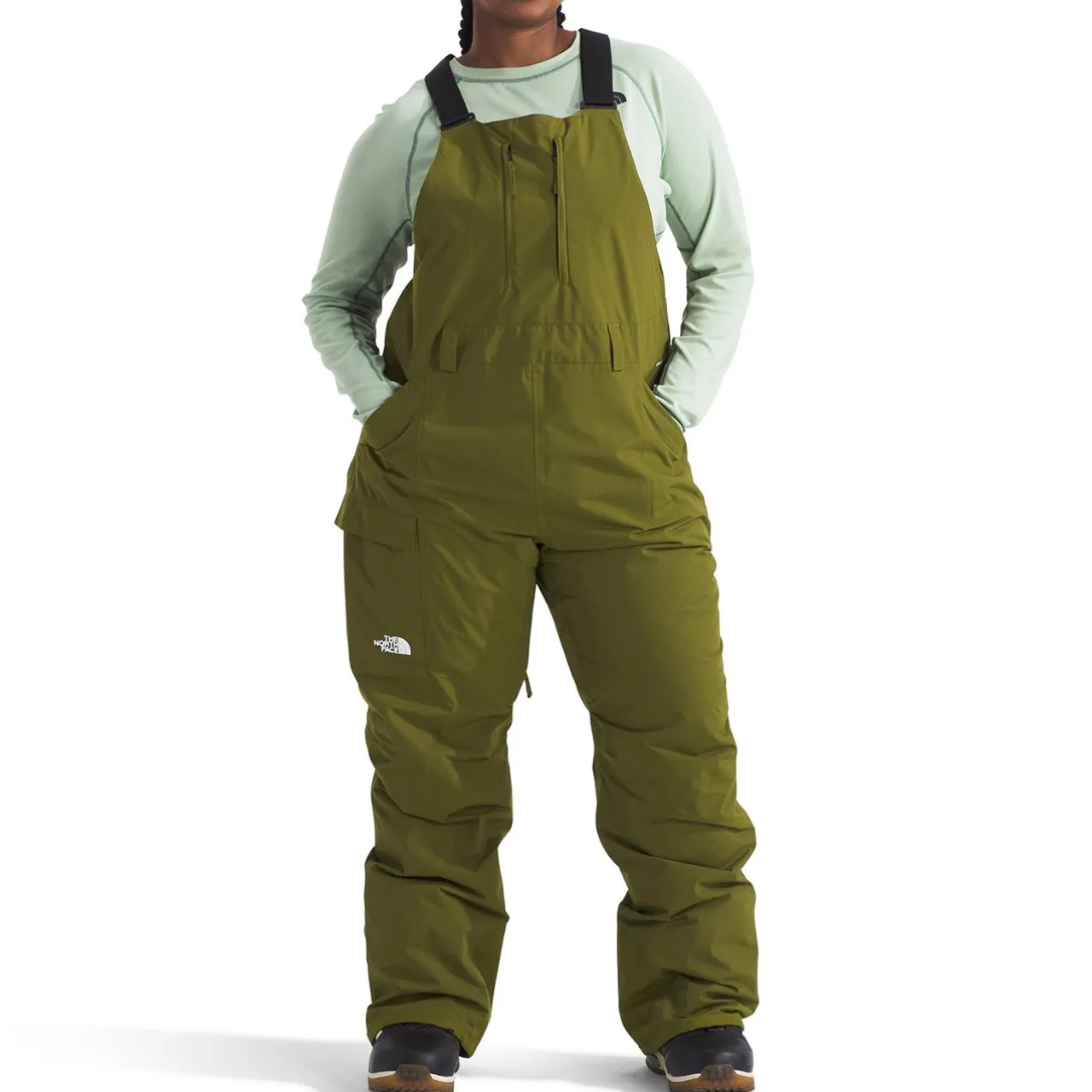 The North Face Freedom Insulated Plus Short Bibs - Women's-Women Short|Plus