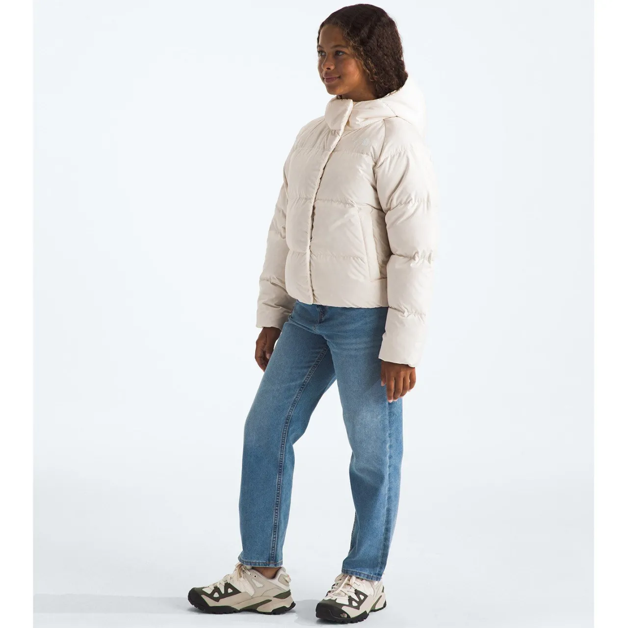 The North Face North Down Hooded Jacket - Girls'-Kids Kids Clothing|Kids Jackets