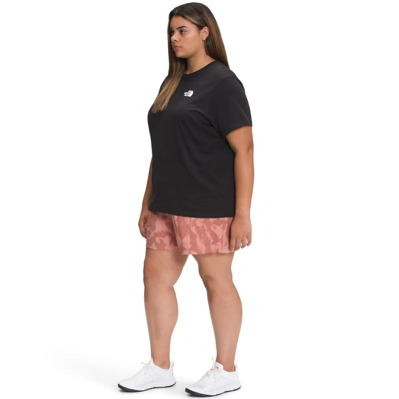 The North Face Printed Class V Plus Size Shorts - Women's-Women Plus|Casual Clothing