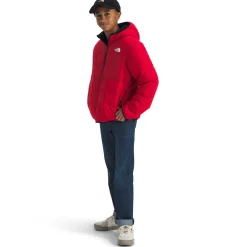 The North Face Reversible Shasta Full Zip Hooded Jacket - Boys'-Kids Boys Snow Clothing|Kids Snow Clothing
