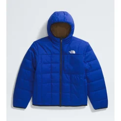 The North Face Reversible Shasta Full Zip Hooded Jacket - Boys'-Kids Boys Snow Clothing|Kids Snow Clothing