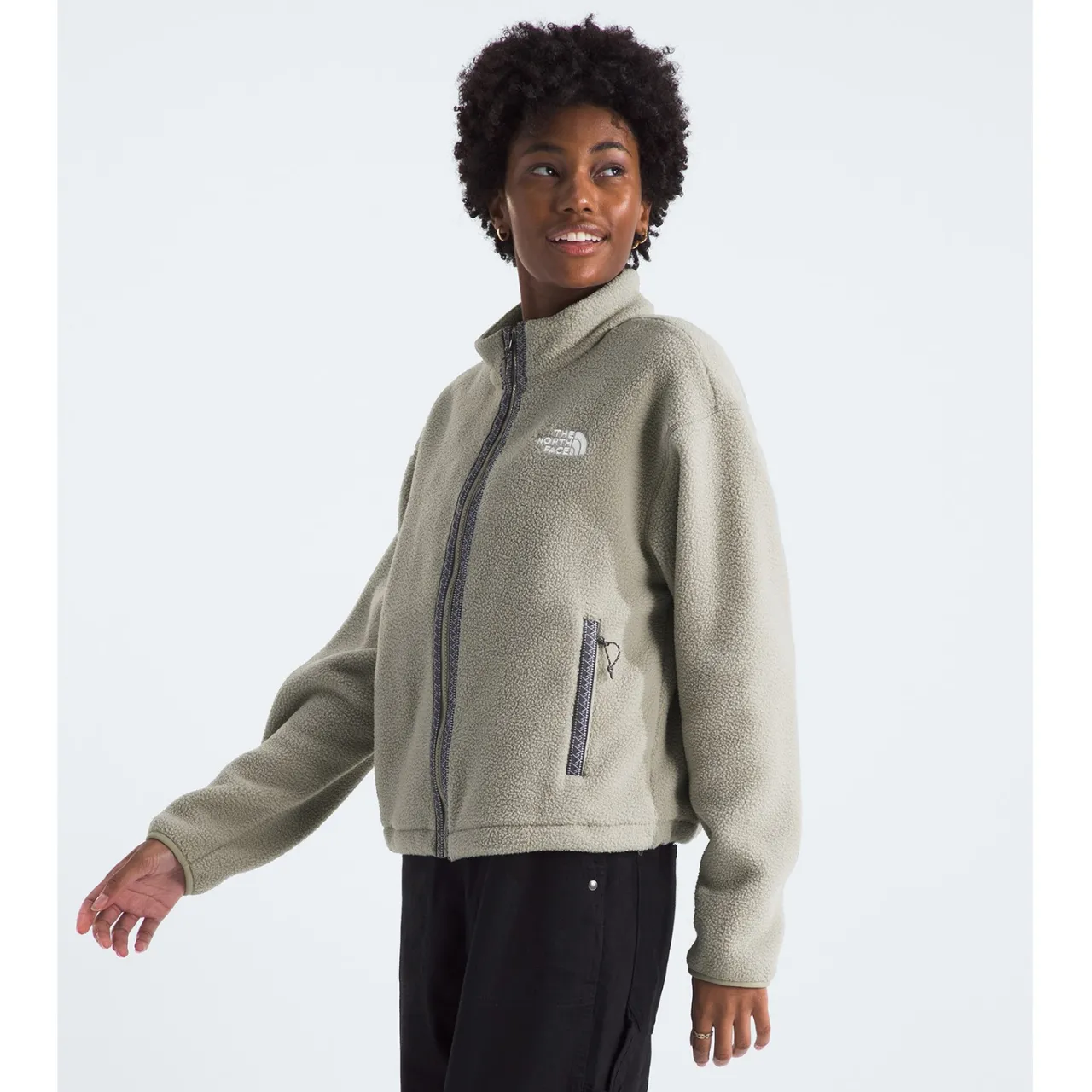 The North Face TNF™ Fleeski Full Zip Jacket - Women's-Women Casual Clothing|Snow Clothing