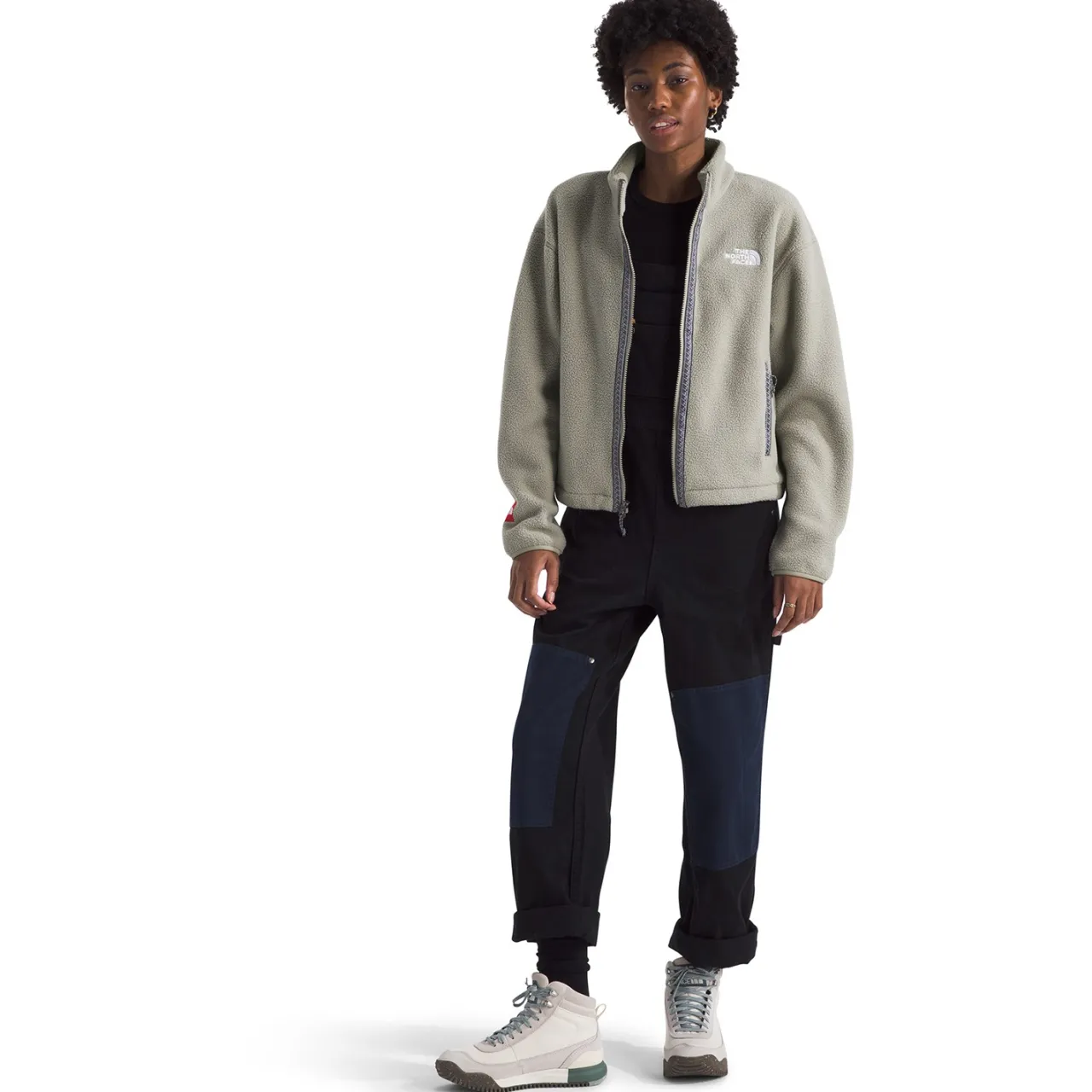 The North Face TNF™ Fleeski Full Zip Jacket - Women's-Women Casual Clothing|Snow Clothing