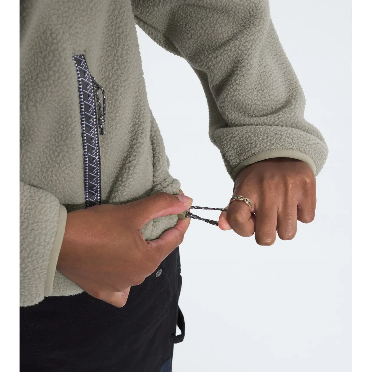 The North Face TNF™ Fleeski Full Zip Jacket - Women's-Women Casual Clothing|Snow Clothing