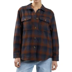 Thrills Barrio Overshirt - Women's-Women Casual Clothing|Tops & Shirts