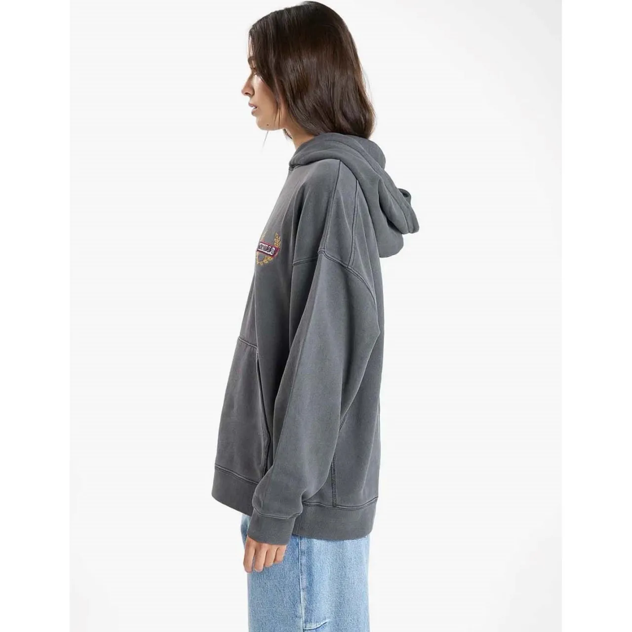 Thrills Built For Speed Cocoon Panel Hoodie - Women's-Women Casual Clothing|Sweatshirts & Fleece