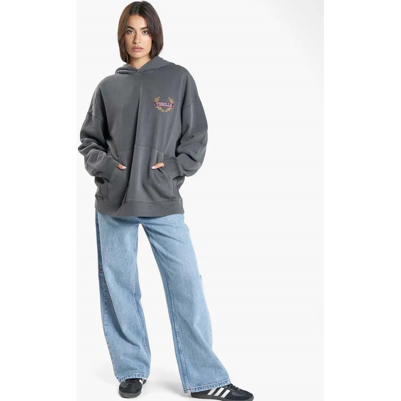 Thrills Built For Speed Cocoon Panel Hoodie - Women's-Women Casual Clothing|Sweatshirts & Fleece