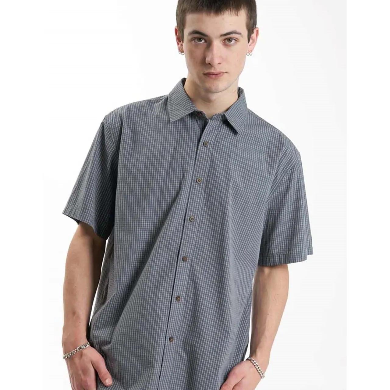 Thrills Cortex Short-Sleeve Shirt - Men's- Casual Clothing|Shirts