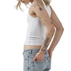 Thrills Elle Plunge Tank - Women's-Women Casual Clothing|T-Shirts & Tank Tops