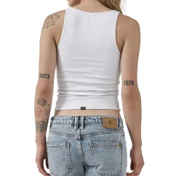 Thrills Elle Plunge Tank - Women's-Women Casual Clothing|T-Shirts & Tank Tops