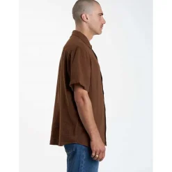 Thrills Minimal Seersucker Short-Sleeve Shirt - Men's- Casual Clothing|Shirts