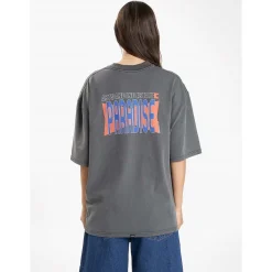 Thrills United Front Oversized T-Shirt - Women's-Women Casual Clothing|T-Shirts & Tank Tops