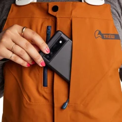 Trew Gear Chariot 3L Primo Short Bibs - Women's-Women Short|Snow Clothing