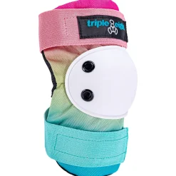 Triple 8 Saver Series Color Collection Skateboard Pad Set- Pad Sets