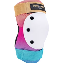 Triple 8 Saver Series Color Collection Skateboard Pad Set- Pad Sets