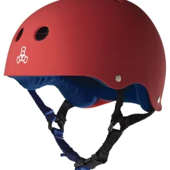 Triple 8 Sweatsaver Liner Skateboard Helmet + 187 Slim Knee Pads + Wristsaver Slide On Wrist Guards- Helmets|Helmets