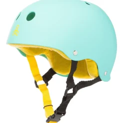 Triple 8 Sweatsaver Liner Skateboard Helmet + 187 Slim Knee Pads + Wristsaver Slide On Wrist Guards- Helmets|Helmets